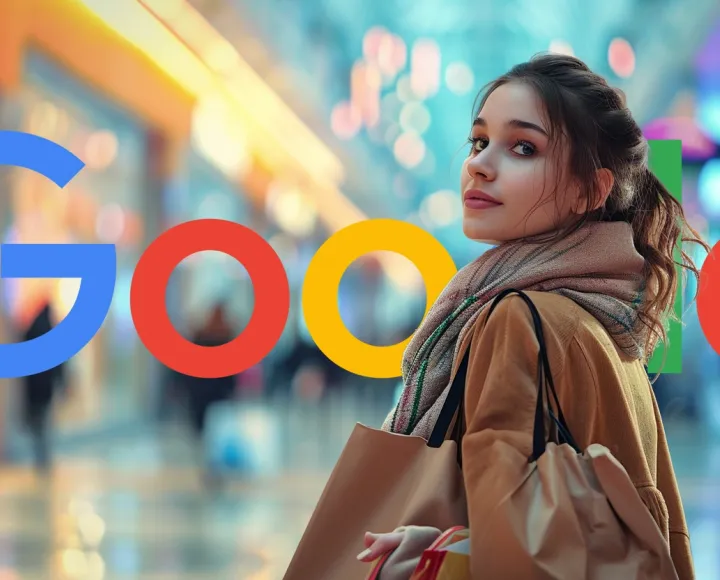 Google сейчас тестирует новый формат миниатюр с несколькими изображениями - woman-google-logo-2024.webp