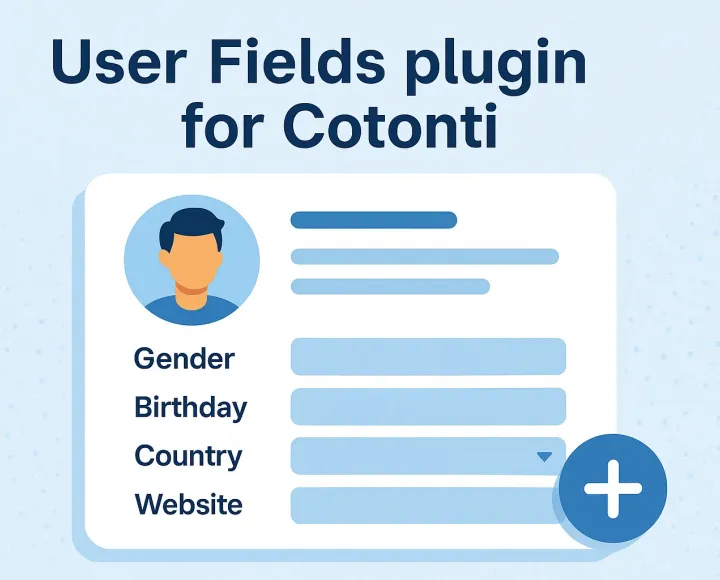 Плагин Userfields для Cotonti (Поля пользователя без экстраполей) - User-fields-Plugin-for-Cotonti_0.webp
