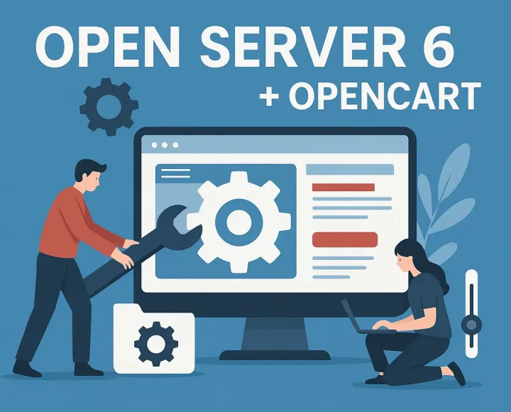 OpenCart и ocStore + Open Server 6 - opencart-ocstore-open-server-6.webp