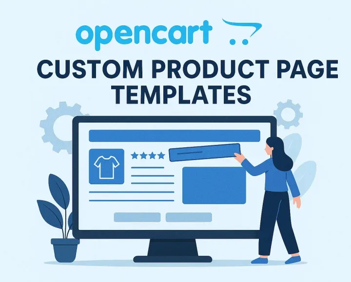 A module for custom product page templates depending on the category for ocStore / OpenCart - Opencart-Custom-Product-Page-Templates-2025-1.webp