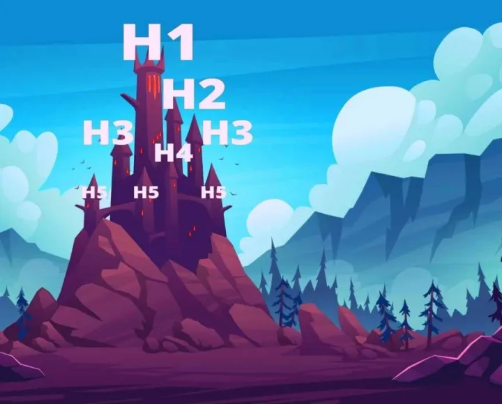 От H1 до H6: Как использовать теги заголовков. - h1-h2-h3-h6.webp