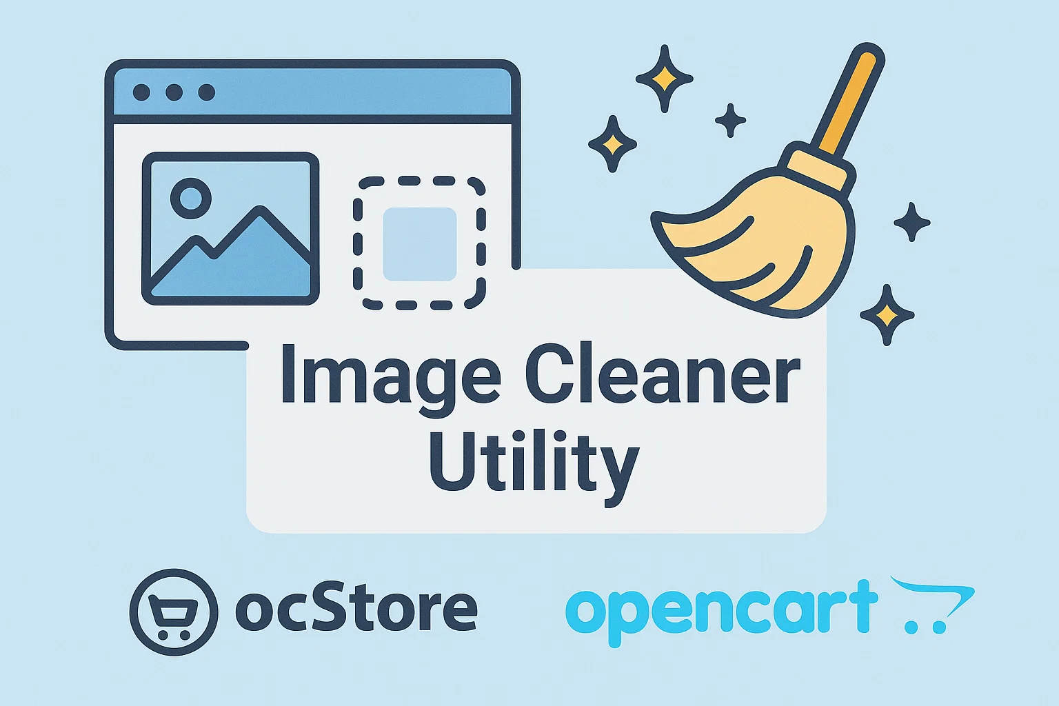 Модуль Очистки Неиспользуемых Изображений для ocStore OpenCart - Image-Cleaner-Utility-2025.webp