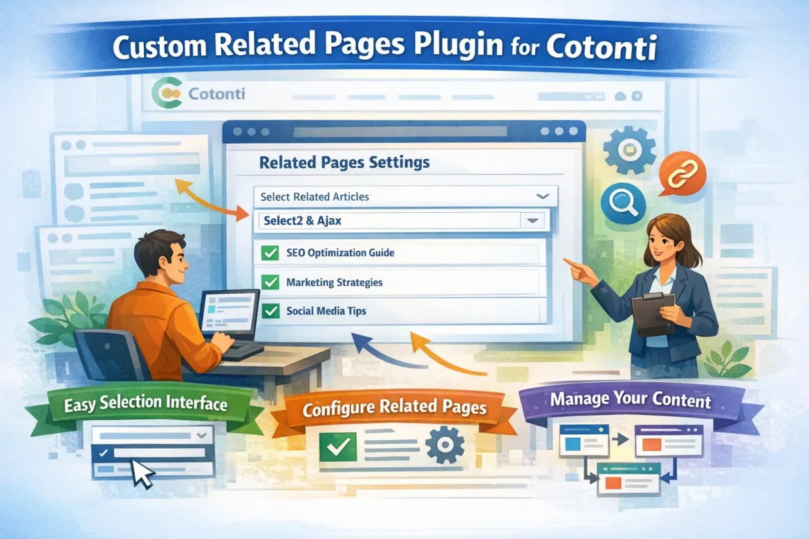 Плагин Custom Related Pages для Cotonti