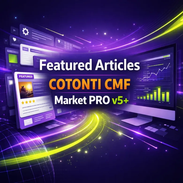 Featured Articles in Market PRO (for Cotonti CMF)