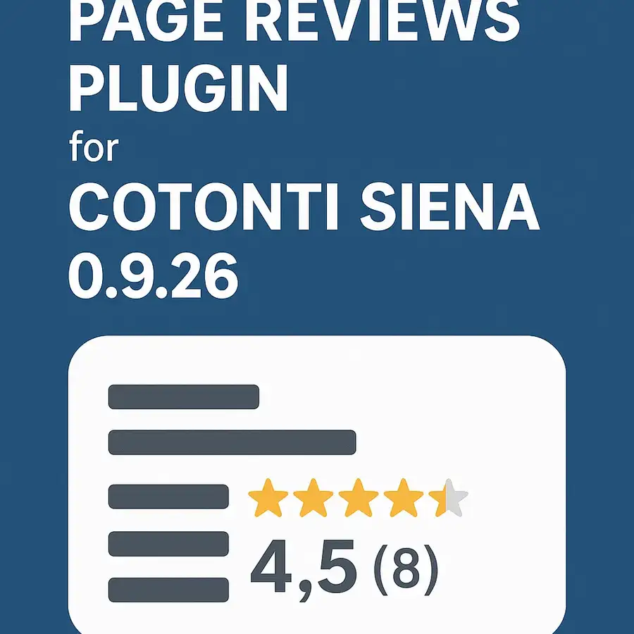 Плагин Page Reviews для добавления отзывов к статьям на Cotonti CMF
