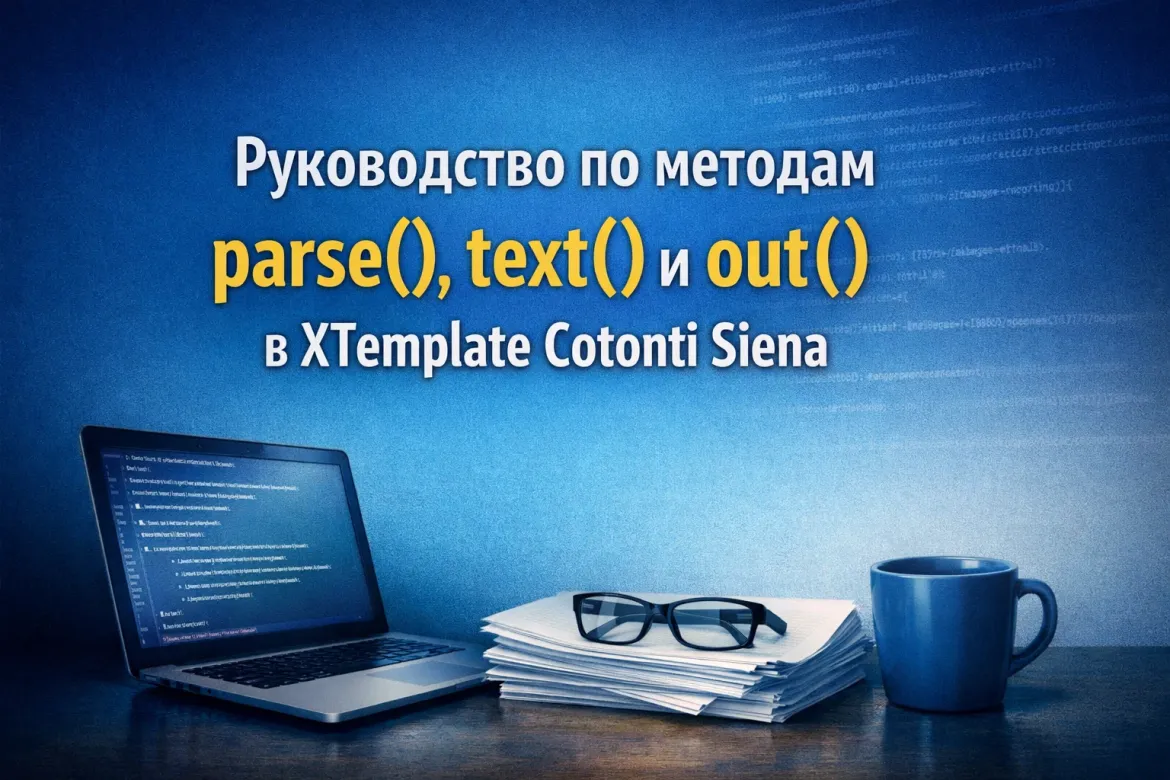 Руководство по методам parse(), text() и out() в XTemplate Cotonti Siena - 80.webp