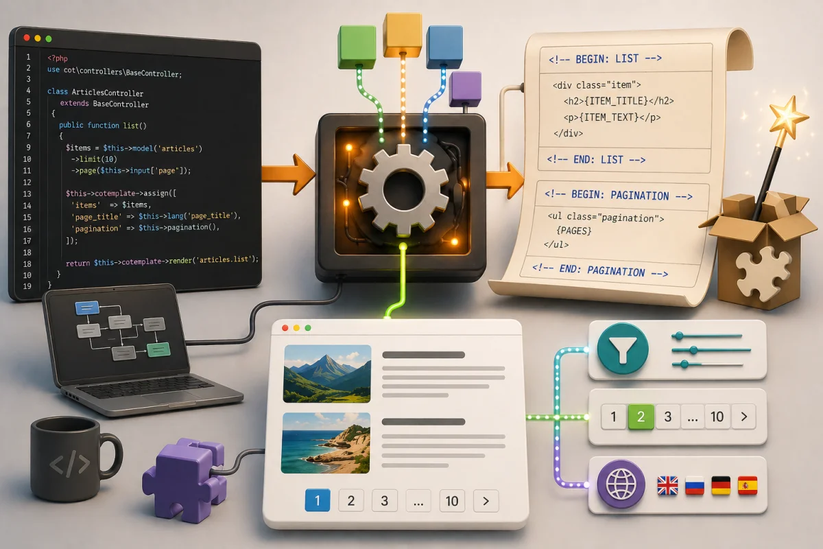 XTemplate and Controllers in Cotonti: A Developer's Guide 2026
