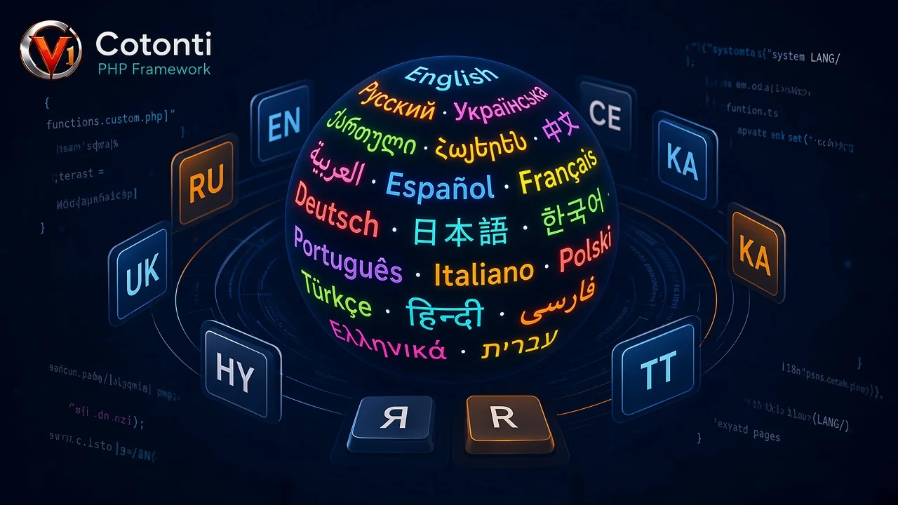 How usr lang works in Cotonti and the i18n modified plugin: locales, page and category translation, extrafields, hreflang, multilingual URLs and troubleshooting. - usr-lang-cotonti-i18n-modified.webp